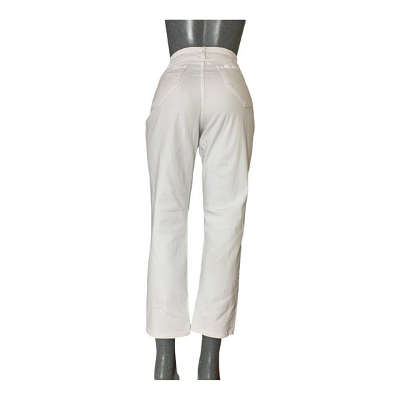 NYDJ Ankle Womens Jeans Tag 16 White Straight Cropped High-Rise W34xL27 Denim - Picture 5 of 12